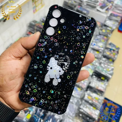 Picture of Shockproof & Transparent Crystal Clear Back Cover Case / Matte Protective Lens Flexible Back Cover for Samsung Galaxy A05s 5G / Samsung Galaxy M14 4G | Slim Silicone Cover with Soft Lining Shockproof Full Body Bumper Case