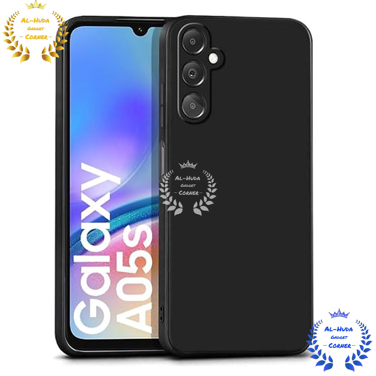 Picture of Shockproof & Transparent Crystal Clear Back Cover Case / Matte Protective Lens Flexible Back Cover for Samsung Galaxy A05s 5G / Samsung Galaxy M14 4G | Slim Silicone Cover with Soft Lining Shockproof Full Body Bumper Case