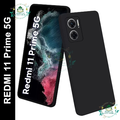 Picture of Premium Liquid Silicone Phone case for Xiaomi Redmi 11 Prime 5G Liquid Silicon Mobile Back Case Soft Silicone Phone Cover - মোবাইল ফোন - Phoneo