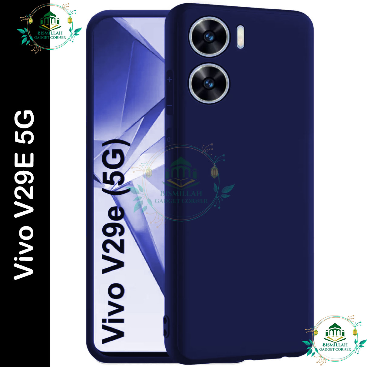 Picture of Premium Liquid Silicone Phone case for Vivo V29E 5G Liquid Silicon Mobile Back Case Soft Silicone Phone Cover - মোবাইল ফোন - Phoneo