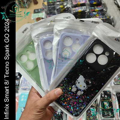 Picture of Ladies Cover For Infinix Smart 8 / Tecno Spark Go 2024 Back Cover Soft Phone Case Protection Back Cover - Phone Back Cover - Phone - Camera