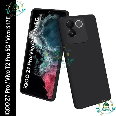 Picture of Premium Liquid Silicone Phone case for iQOO Z7 Pro / Vivo T2 Pro 5G / Vivo S17e Liquid Silicon Mobile Back Case Soft Silicone Phone Cover