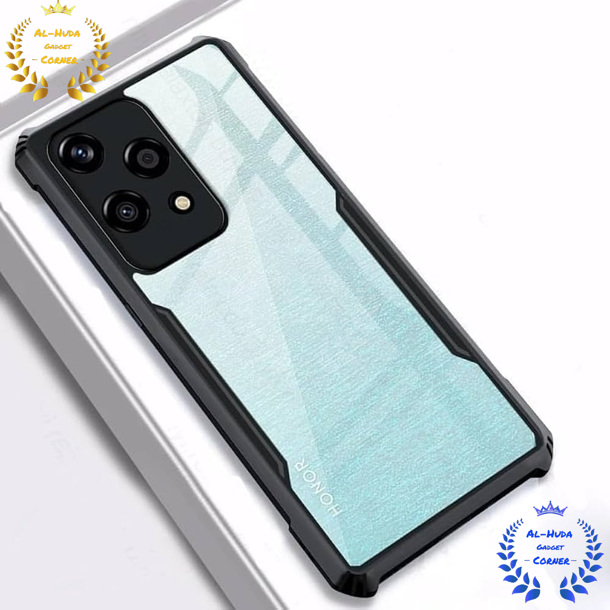 Picture of Shockproof & Transparent Crystal Clear Back Cover Case / Matte Protective Lens Flexible Back Cover for Honor 200 Lite 5G | Slim Silicone Cover with Soft Lining Shockproof Full Body Bumper Case