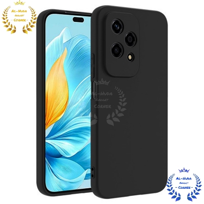 Picture of Shockproof & Transparent Crystal Clear Back Cover Case / Matte Protective Lens Flexible Back Cover for Honor 200 Lite 5G | Slim Silicone Cover with Soft Lining Shockproof Full Body Bumper Case