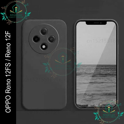 Picture of Original Premium Liquid Silicone Phone case for OPPO Reno12FS 5G / OPPO Reno12 F 5G  Liquid Silicon Mobile Back Case Soft Silicone Phone Cover