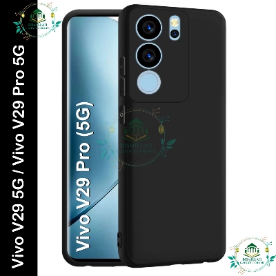 Picture of Premium Liquid Silicone Phone case for Vivo V29 5G / Vivo V29 Pro 5G Liquid Silicon Mobile Back Case Soft Silicone Phone Cover - মোবাইল ফোন - Phoneo