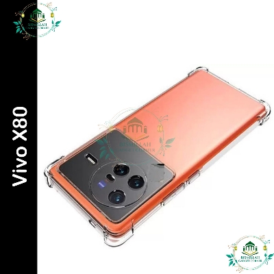 Picture of Transparent back cover For Vivo X80 Luxury transparent Protect Back Cover Soft Case