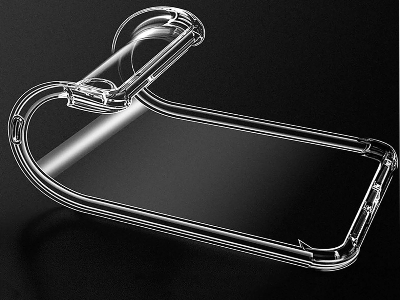 Picture of Transparent back cover For Vivo Y16 / Vivo Y02s  Luxury transparent Protect Back Cover Soft Case