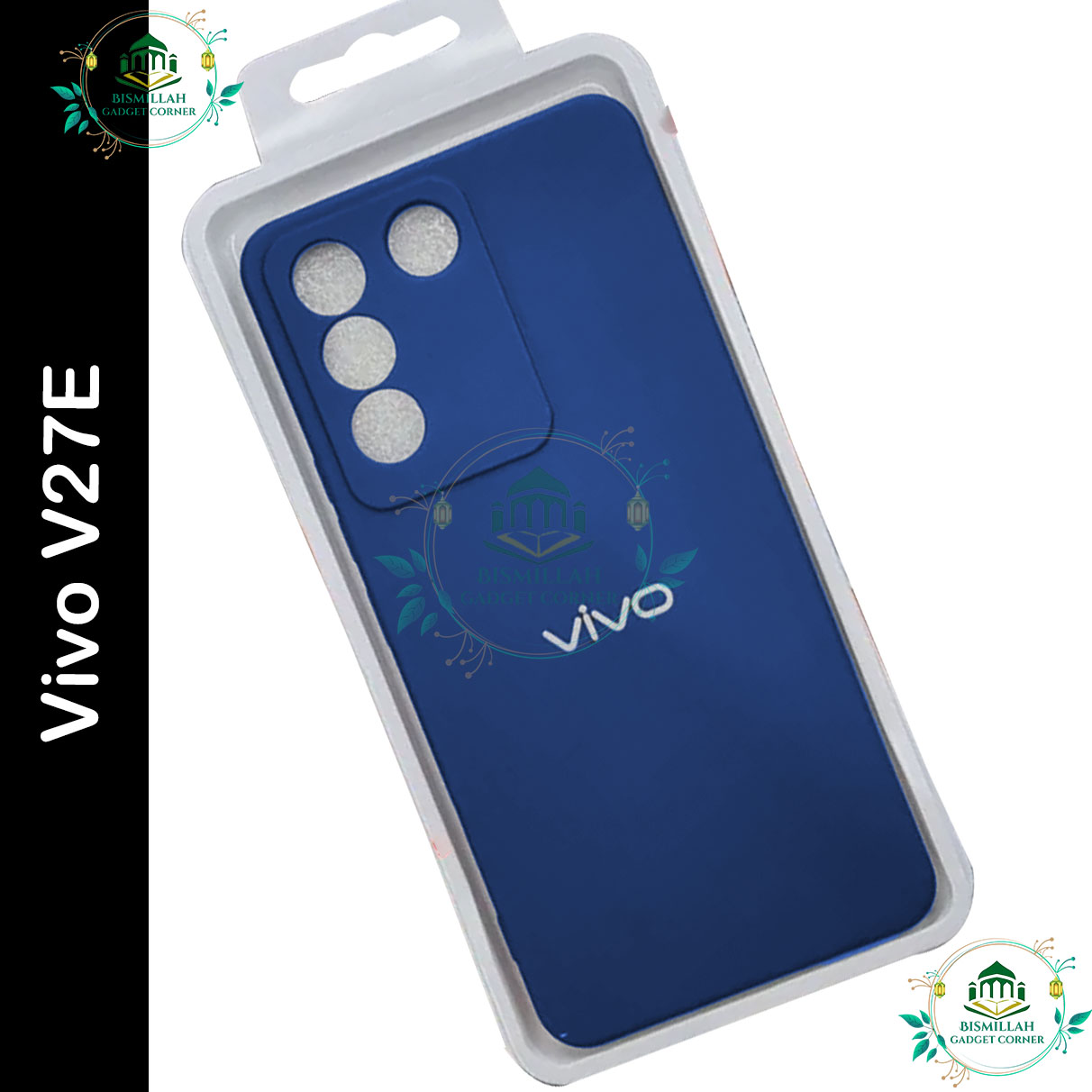 Picture of Premium Liquid Silicone Phone case for Vivo V27E Liquid Silicon Mobile Back Case Soft Silicone Phone Cover - মোবাইল ফোন - Phoneo