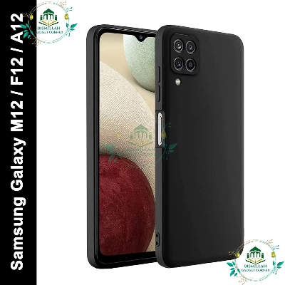Picture of Premium Liquid Silicone Phone case for Samsung Galaxy A12/ Samsung Galaxy M12 / Samsung Galaxy F12 Liquid Silicon Mobile Back Case Soft Silicone Phone Cover - মোবাইল ফোন - Phoneo