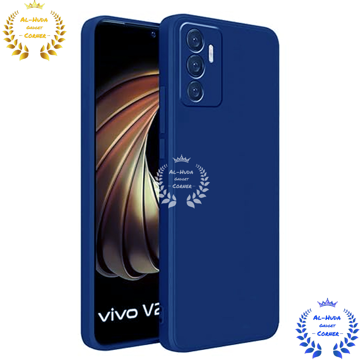 Picture of Shockproof & Transparent Crystal Clear Back Cover Case / Matte Protective Lens Flexible Back Cover for Vivo V23e 5G / Vivo S10e 5G / Vivo Y75 4G | Slim Silicone Cover with Soft Lining Shockproof Full Body Bumper Case
