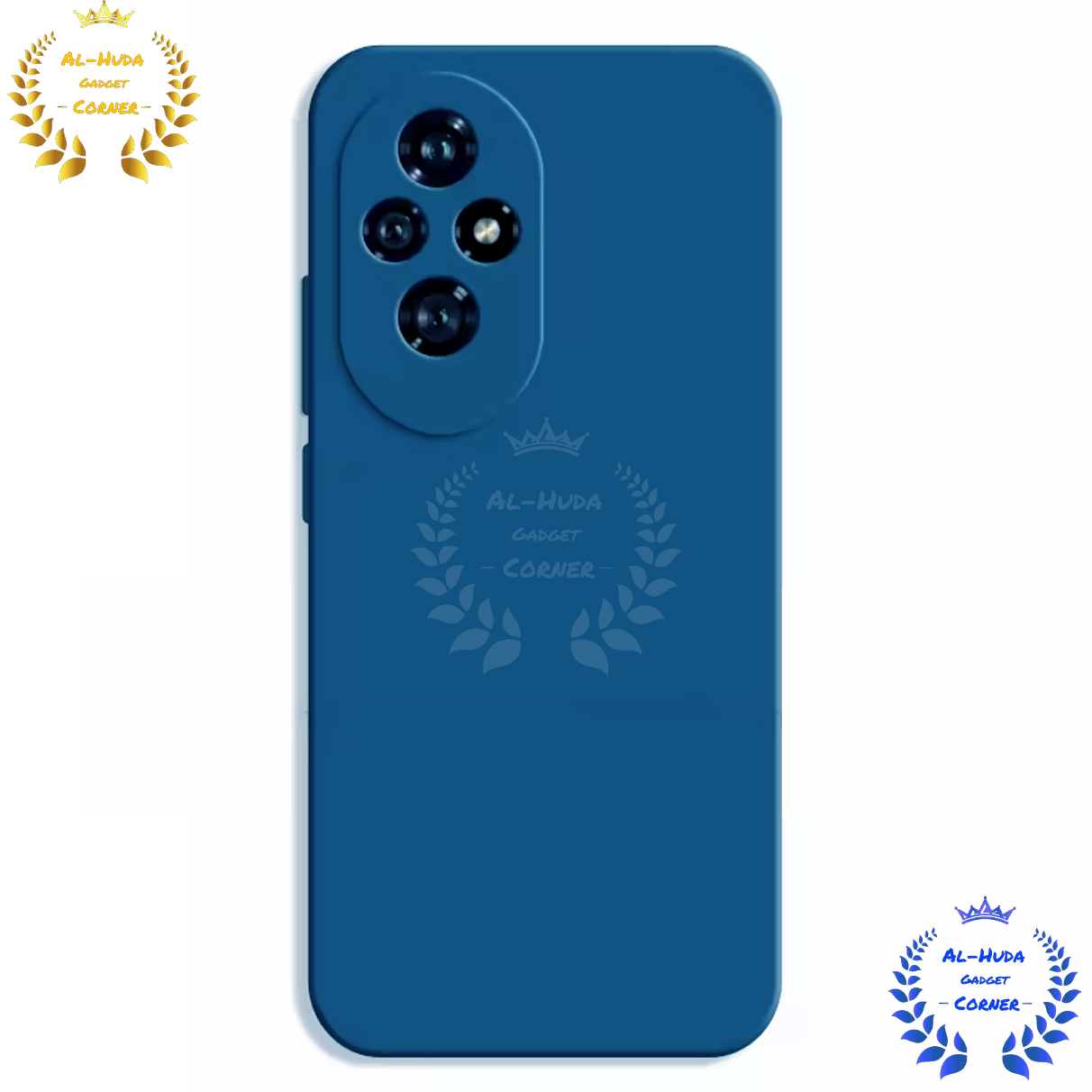 Picture of Shockproof & Transparent Crystal Clear Back Cover Case / Matte Protective Lens Flexible Back Cover for Honor 200 5G | Slim Silicone Cover with Soft Lining Shockproof Full Body Bumper Case