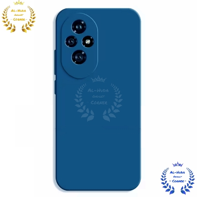 Picture of Shockproof & Transparent Crystal Clear Back Cover Case / Matte Protective Lens Flexible Back Cover for Honor 200 5G | Slim Silicone Cover with Soft Lining Shockproof Full Body Bumper Case