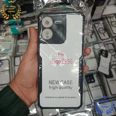 Picture of Back Cover for vivo iQOO Z9 5G Transparent Hybrid Hard PC Back Bumper iQOO Z9 5G back cover