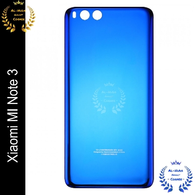 Picture of Backsheel for Mi Note 3 (2017) Replacement Back Battery Cover For Xiaomi Mi Note 3 Back Rear Glass Case High Quality
