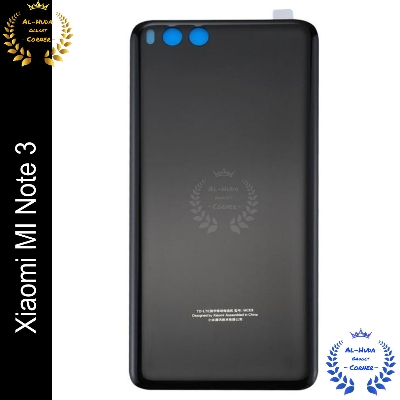 Picture of Backsheel for Mi Note 3 (2017) Replacement Back Battery Cover For Xiaomi Mi Note 3 Back Rear Glass Case High Quality