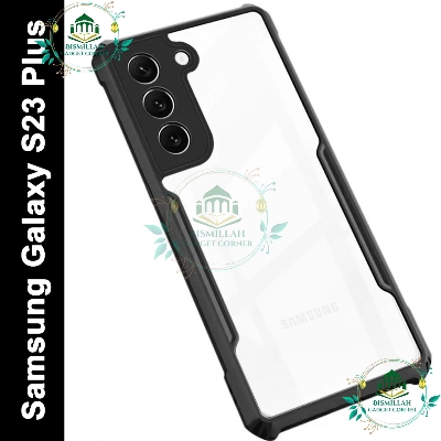 Picture of Xundd Back Cover for Samsung Galaxy S23 Plus Transparent Hybrid Hard PC Back Bumper