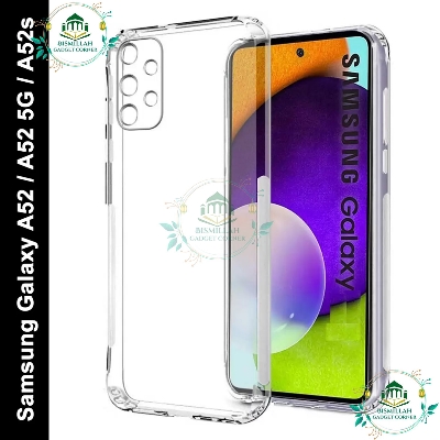 Picture of Transparent back cover For Samsung Galaxy A52 / Samsung Galaxy A52 5G / Samsung Galaxy A52s 5G Luxury transparent Protect Back Cover Soft Case