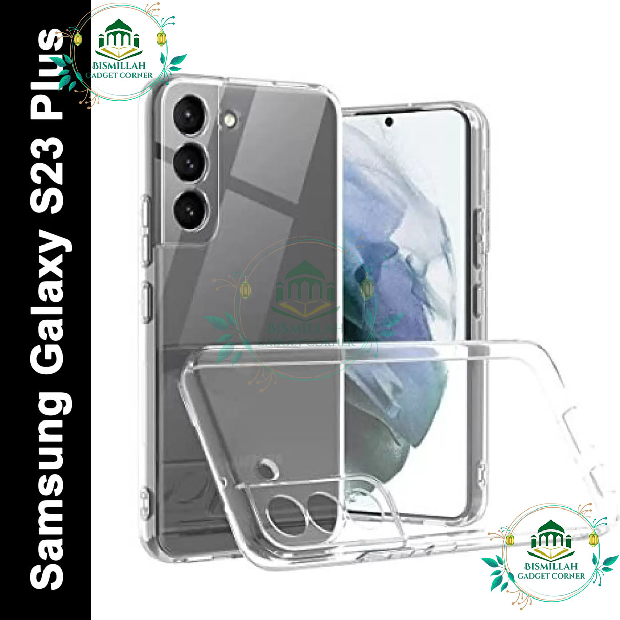 Picture of Transparent back cover For Samsung Galaxy S23 Plus Luxury transparent Protect Back Cover Soft Case
