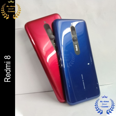 Picture of High Quality Redmi 8 Back Shell / Back Panel / Battery Cover / Back Door / Back Replacement Part (Back Case Cover For Smartphone)