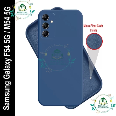 Picture of Premium Liquid Silicone Phone case for Samsung Galaxy M54 5G / Samsung Galaxy F54 5G Liquid Silicon Mobile Back Case Soft Silicone Phone Cover - মোবাইল ফোন - Phoneo