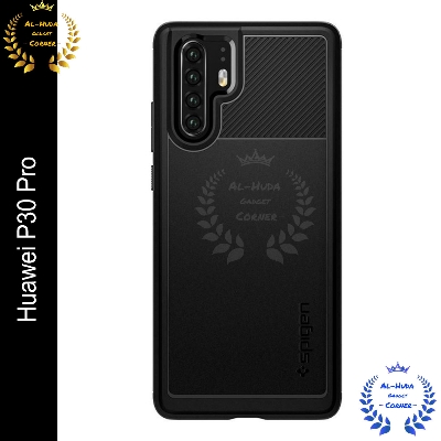 Picture of Spigen cover For Huawei P30 Pro Carbon Fiber Back cover Soft Slim Fashion Non-Slip Protective Carbon Fiber Phone Case