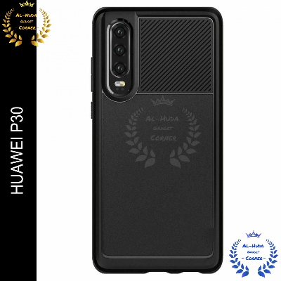 Picture of Spigen cover For  HUAWEI P30 Carbon Fiber Back cover Soft Slim Fashion Non-Slip Protective Carbon Fiber Phone Case
