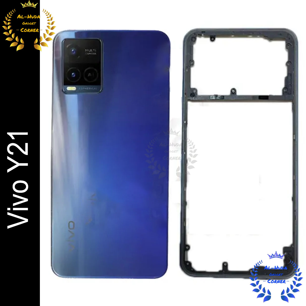 Picture of Vivo Y21 Back Shell / Back Panel / Battery Cover / Back Door / Back Replacement Part (Back Case Cover For Smartphone)