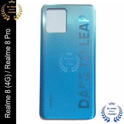 Picture of Realme 8 (4G) / Realme 8 Pro Back Shell / Back Panel / Battery Cover / Back Door / Back Replacement Part (Back Case Cover For Smartphone)