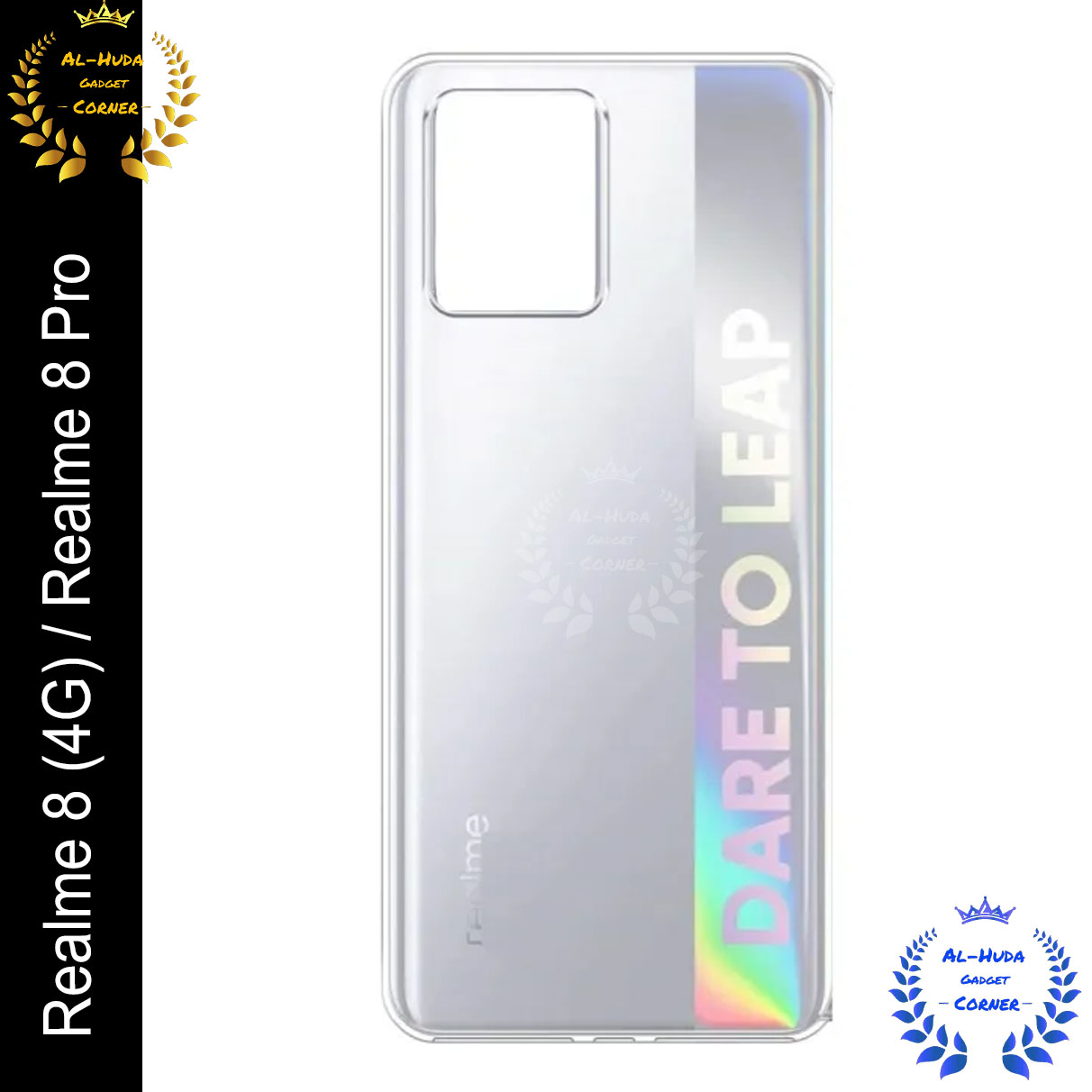 Picture of Realme 8 (4G) / Realme 8 Pro Back Shell / Back Panel / Battery Cover / Back Door / Back Replacement Part (Back Case Cover For Smartphone)