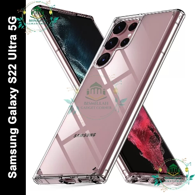 Picture of Transparent back cover For Samsung Galaxy S22 Ultra Luxury transparent Protect Back Cover Soft Case