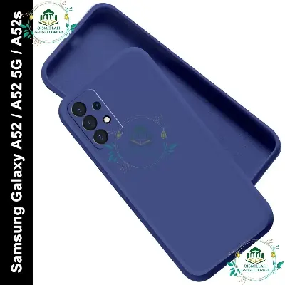 Picture of Premium Liquid Silicone Phone case for Samsung Galaxy A52 / Samsung Galaxy A52 5G / Samsung Galaxy A52s 5G Liquid Silicon Mobile Back Case Soft Silicone Phone Cover - মোবাইল ফোন - Phoneo