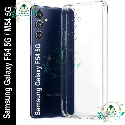 Picture of Transparent back cover For Samsung Galaxy M54 5G / Samsung Galaxy F54 5G Luxury transparent Protect Back Cover Soft Case