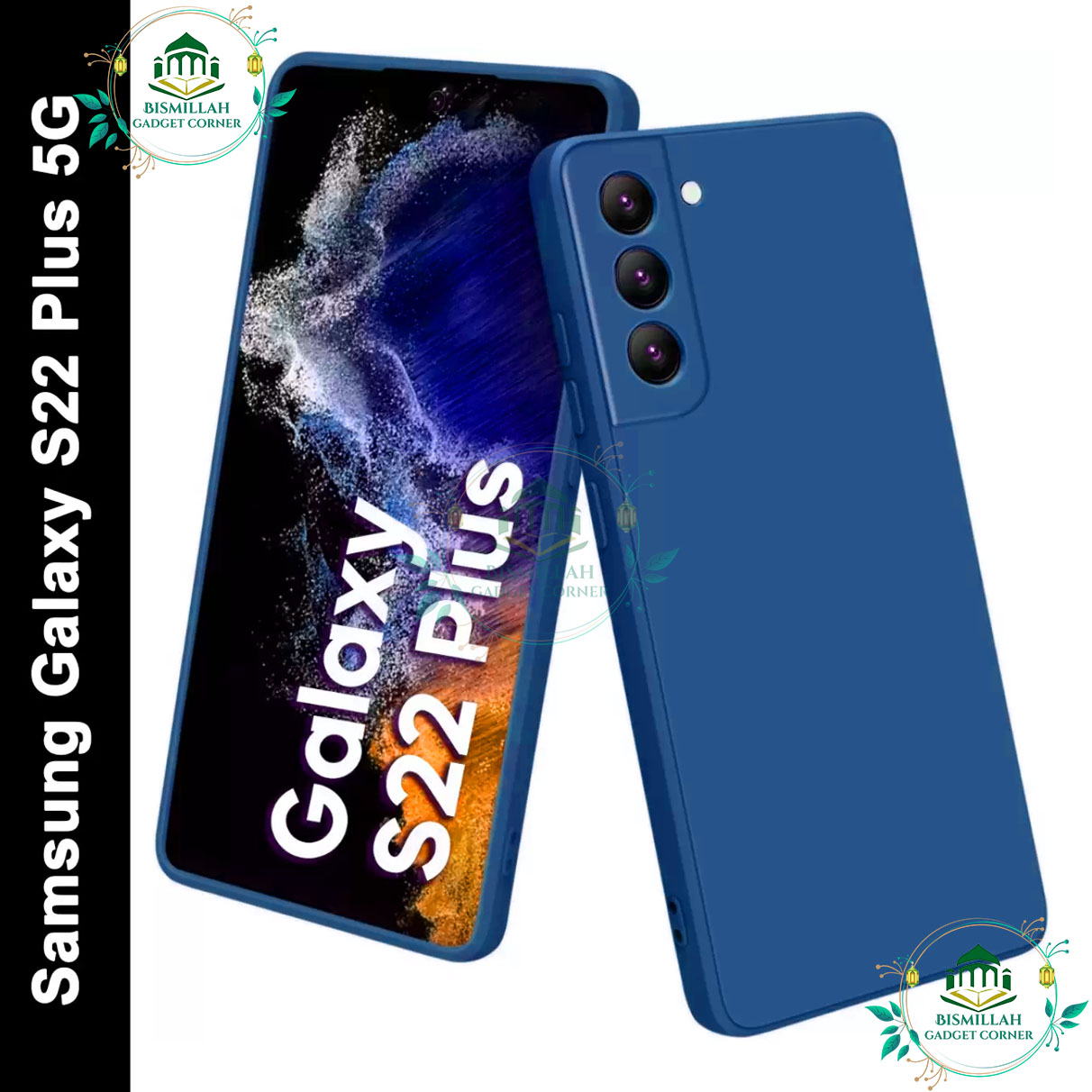 Picture of Premium Liquid Silicone Phone case for Samsung Galaxy S22 plus ( s22+ ) Liquid Silicon Mobile Back Case Soft Silicone Phone Cover - মোবাইল ফোন - Phoneo