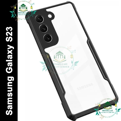 Picture of Xundd Back Cover for Samsung Galaxy S23 5G Transparent Hybrid Hard PC Back Bumper