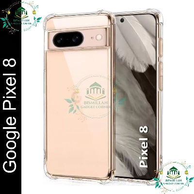 Picture of Transparent back cover For Google Pixel 8  Luxury transparent Protect Back Cover Soft Case