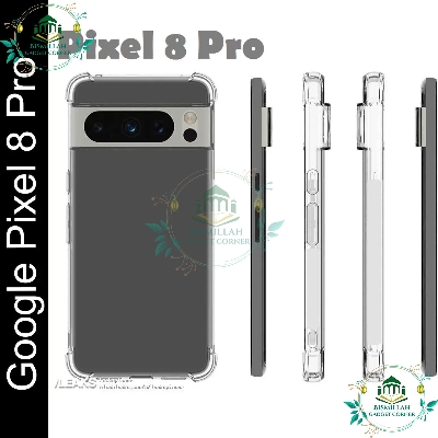 Picture of Transparent back cover For Google Pixel 8 Pro Luxury transparent Protect Back Cover Soft Case