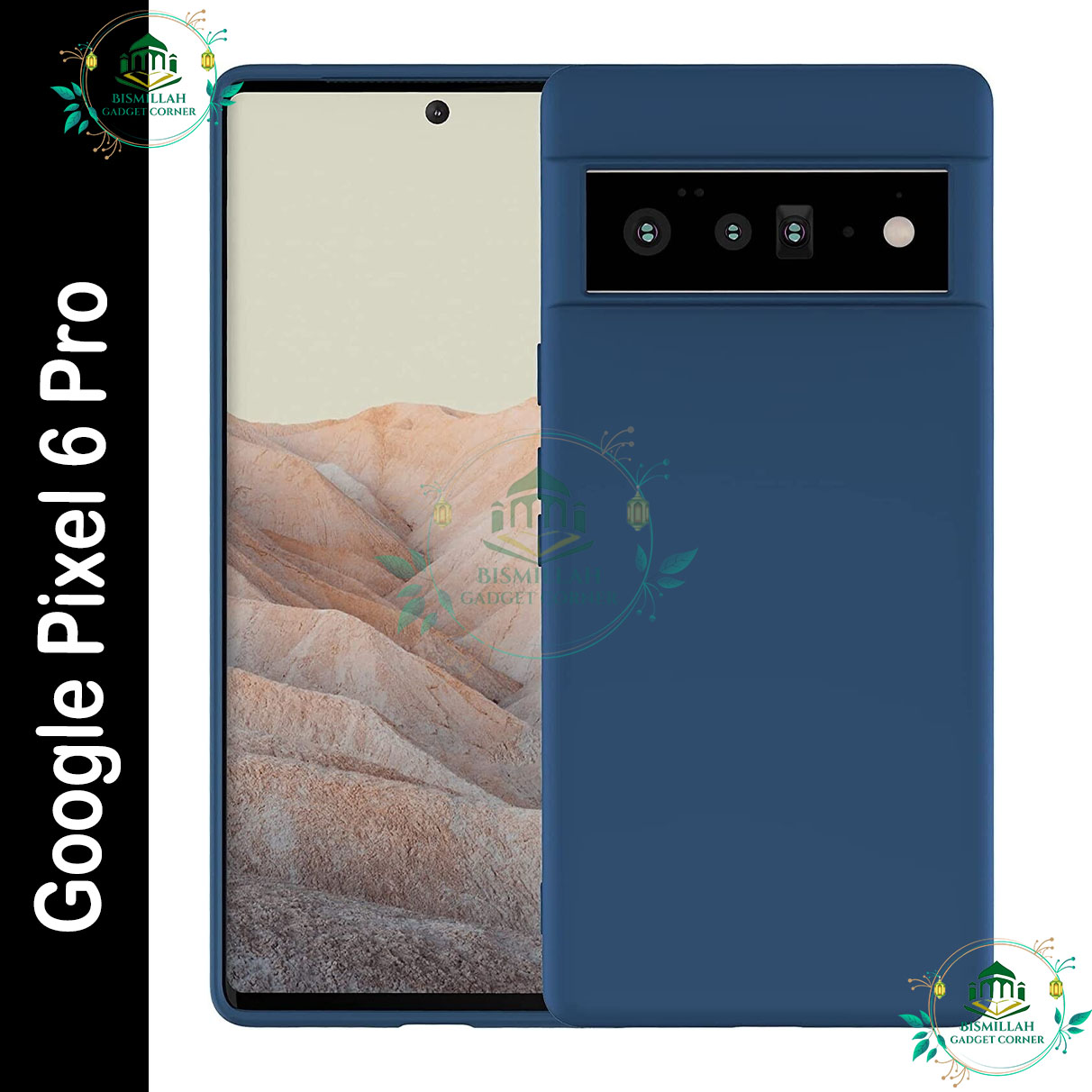 Picture of Premium Liquid Silicone Phone case for Google Pixel 6 Pro Liquid Silicon Mobile Back Case Soft Silicone Phone Cover