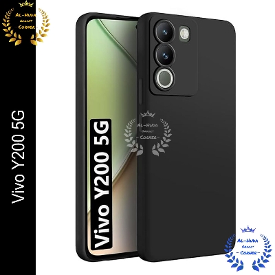 Picture of Premium Liquid Silicone Phone case for ViVo Y200 5G Liquid Silicon Mobile Back Case Soft Silicone Phone Cover