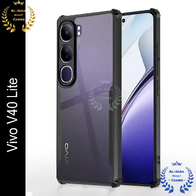 Picture of Back Cover for Vivo V40 Lite 5G back cover Transparent Hybrid Hard PC Back Bumper Vivo V40 Lite 5G back cover all cover