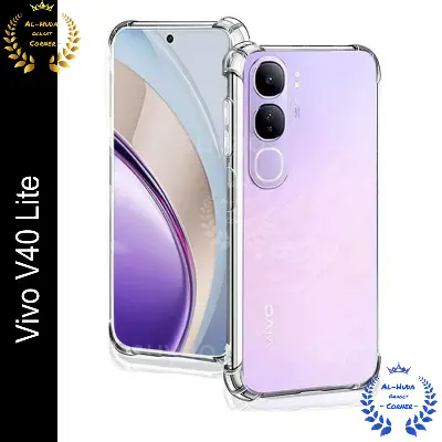 Picture of Back Cover for Vivo V40 Lite 5G back cover Transparent Hybrid Hard PC Back Bumper Vivo V40 Lite 5G back cover all cover