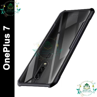 Picture of Xundd Back Cover for OnePlus 7 Transparent Hybrid Hard PC Back Bumper