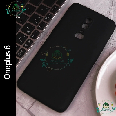 Picture of Premium Liquid Silicone Phone case for OnePlus 6 Liquid Silicon Mobile Back Case Soft Silicone Phone Cover