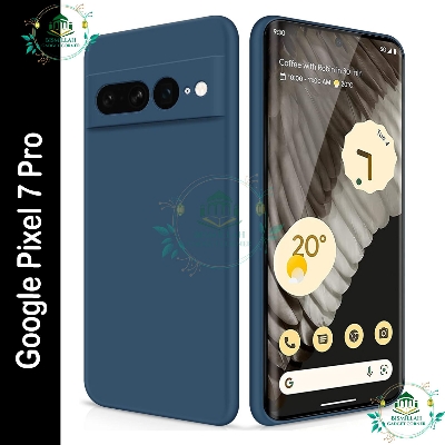 Picture of Premium Liquid Silicone Phone case for Google Pixel 7 Pro Liquid Silicon Mobile Back Case Soft Silicone Phone Cover