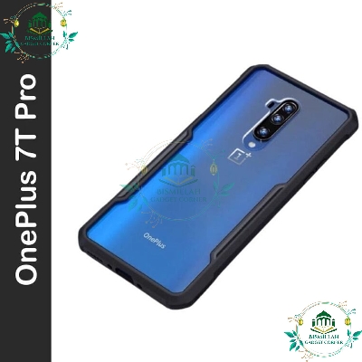 Picture of Xundd Back Cover for OnePlus 7T pro Transparent Hybrid Hard PC Back Bumper