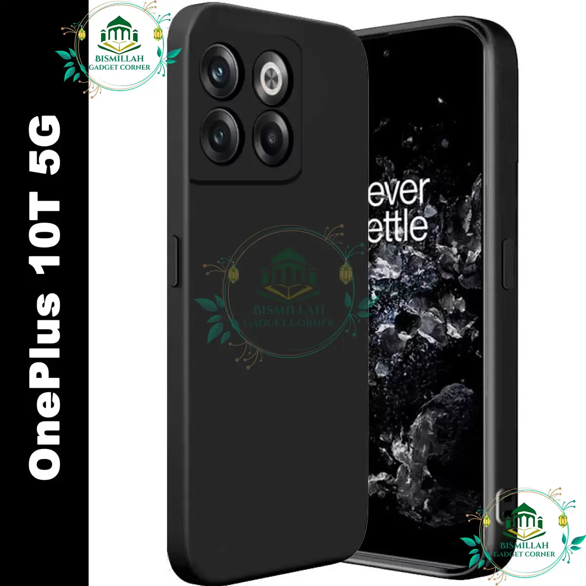 Picture of Premium Liquid Silicone Phone case for OnePlus 10T 5G, OnePlus Ace Pro 5G Liquid Silicon Mobile Back Case Soft Silicone Phone Cover - মোবাইল ফোন - Phoneo