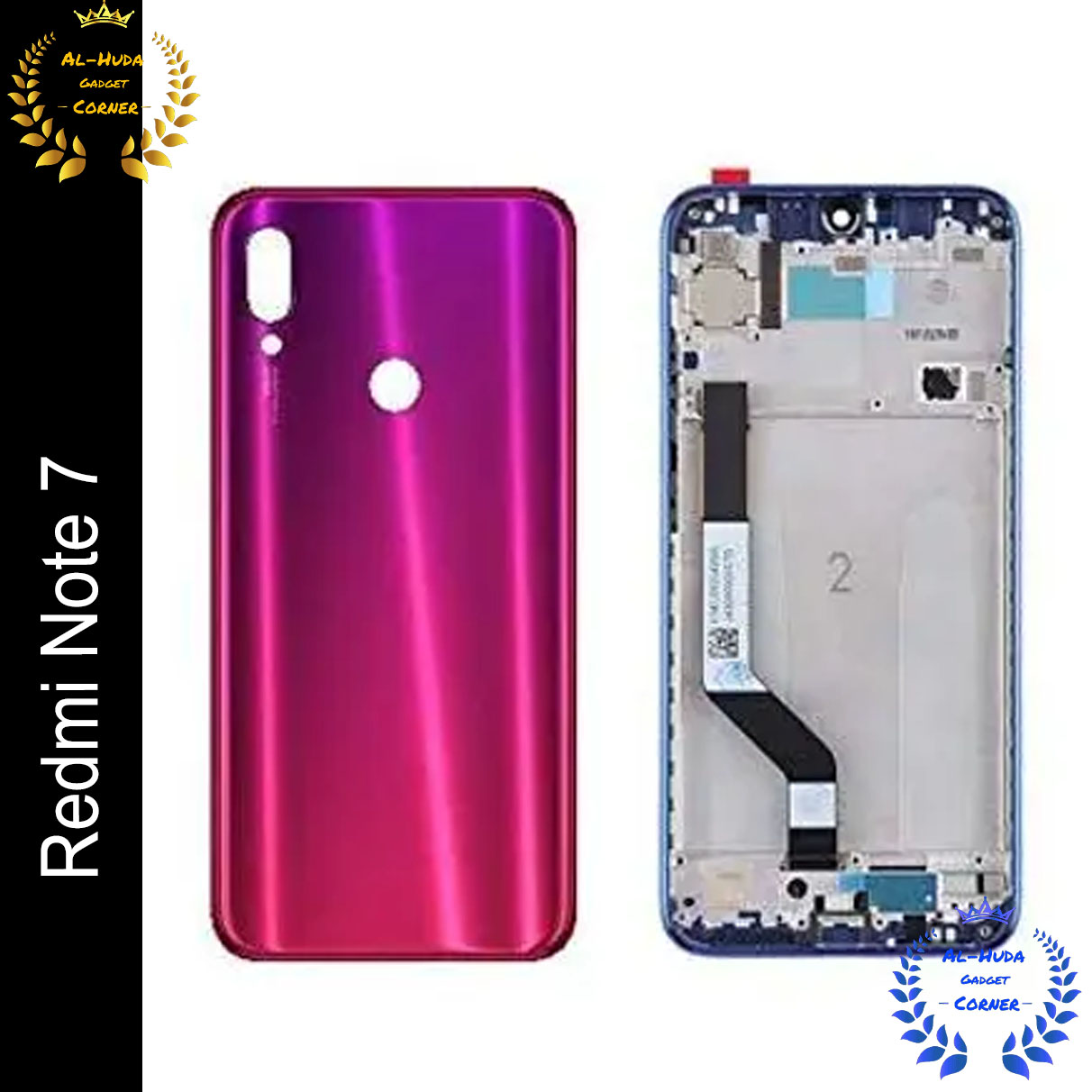 Picture of Replacement Full Body Housing for Xiaomi Redmi Note 7 Body Panel With Backshell (Best Quality)