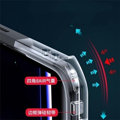 Picture of Xundd Back Cover for Tecno Camon 30 5G Transparent Hybrid Hard PC Back Bumper (Best Quality)