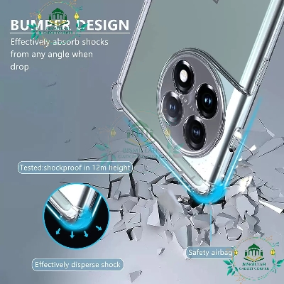 Picture of Transparent back cover For OnePlus 11R 5G Luxury transparent Protect Back Cover Soft Case