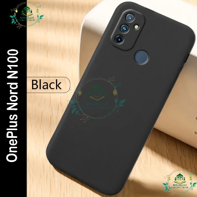 Picture of Premium Liquid Silicone Phone case for OnePlus Nord N100 Liquid Silicon Mobile Back Case Soft Silicone Phone Cover - মোবাইল ফোন - Phoneo